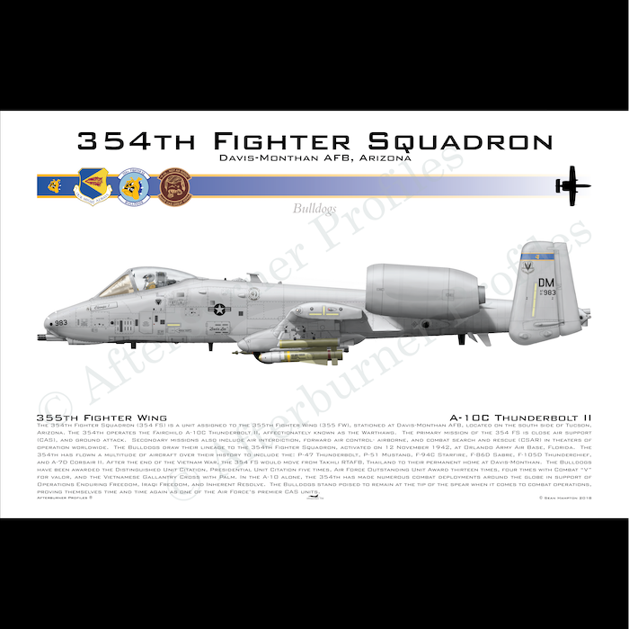 354 FS A-10C | Afterburner Profiles
