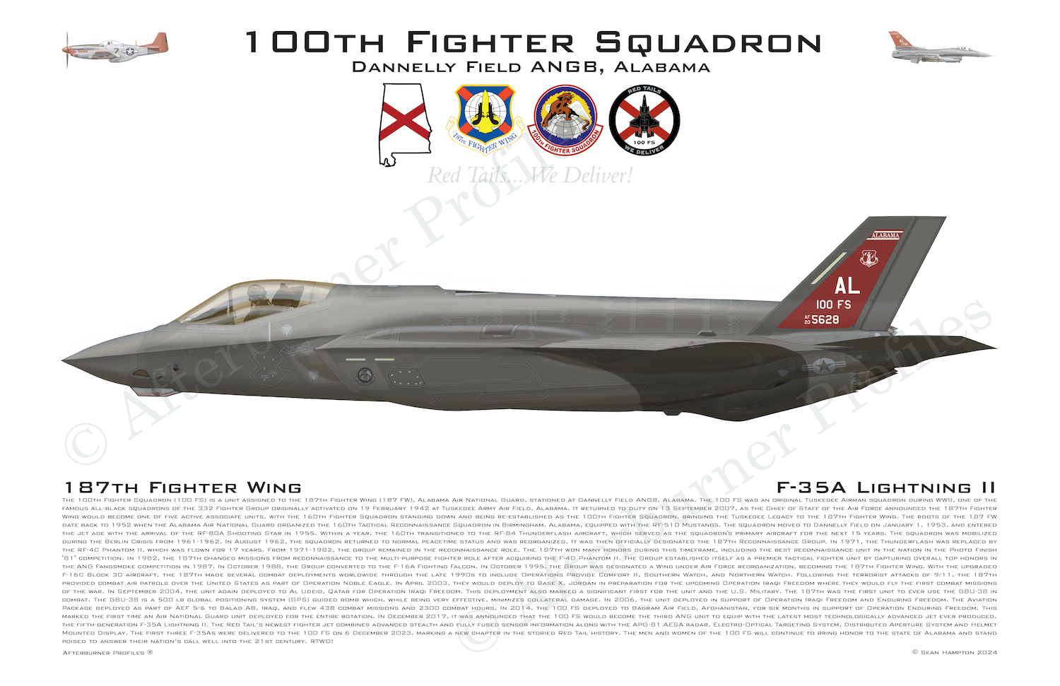 100 FS F-35A | Afterburner Profiles