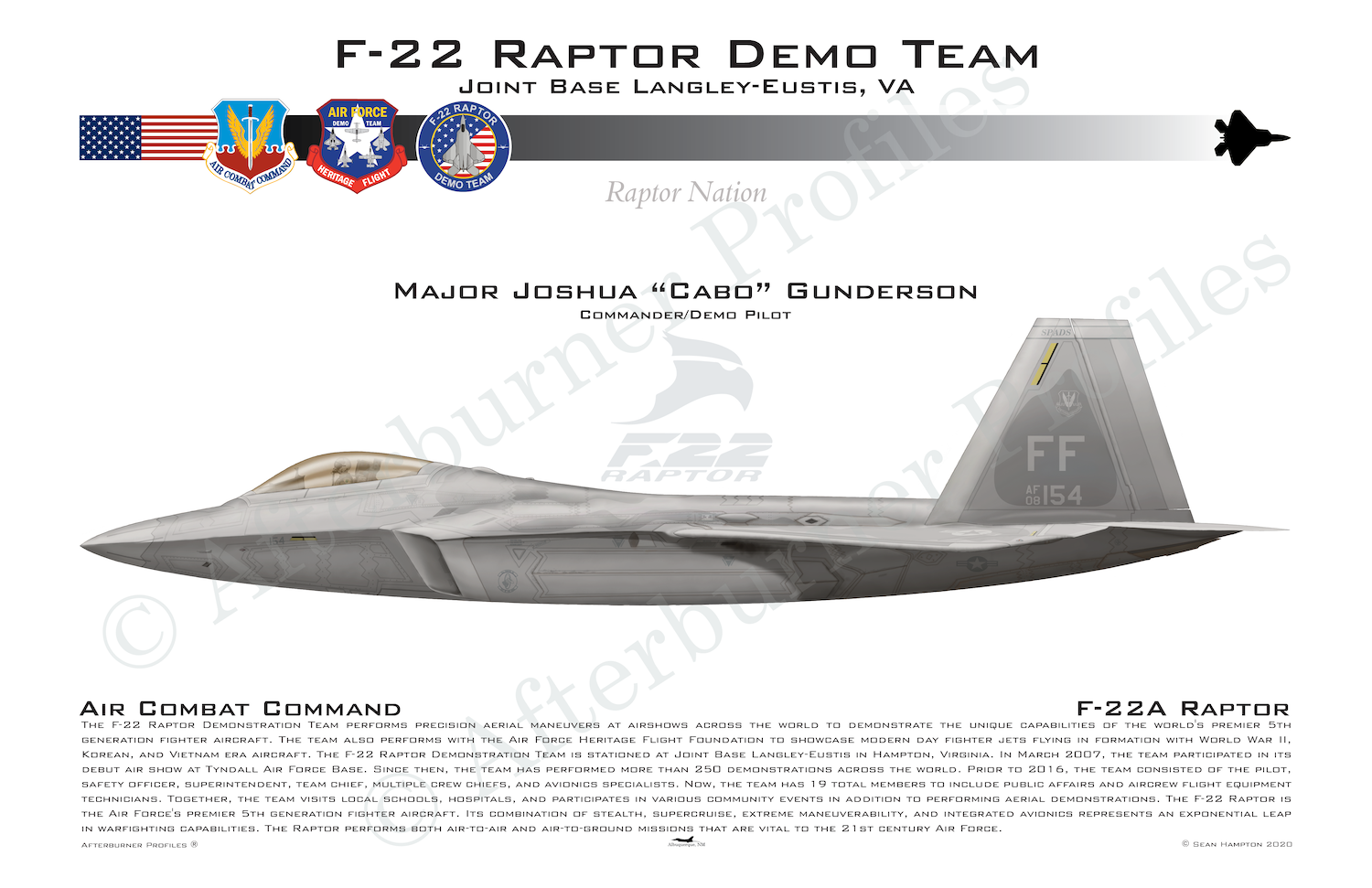ACC F22 Demo Team Cabo Afterburner Profiles