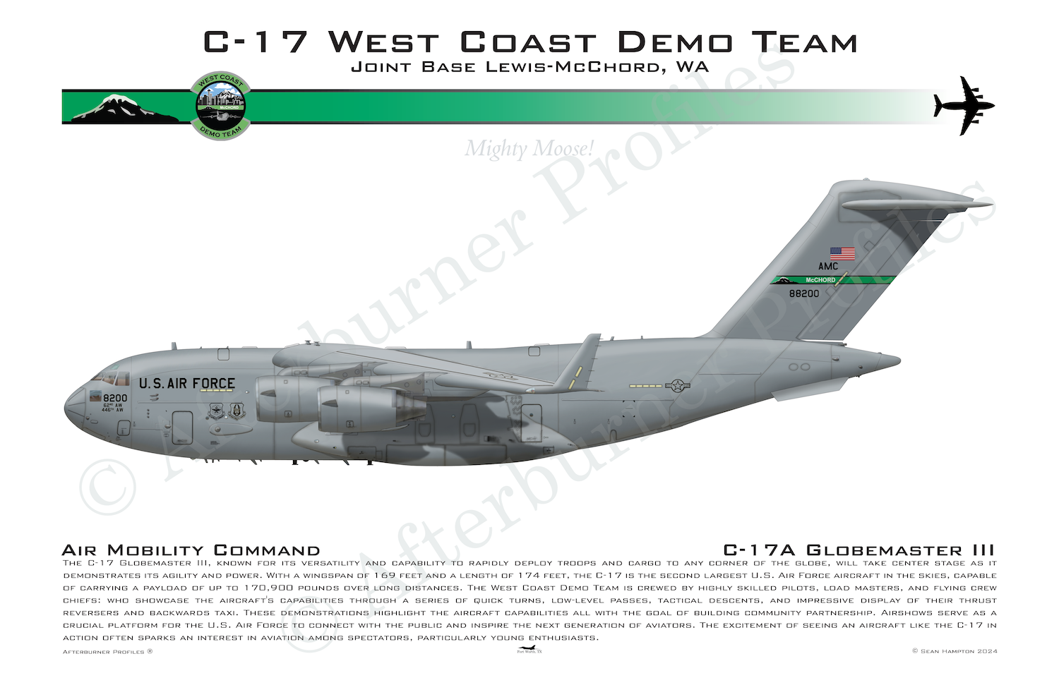 AMC C-17 West Coast Demo Team